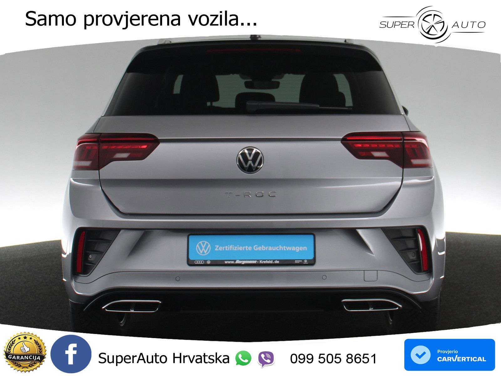 Volkswagen T-Roc I 1.5 TSI (150 KS) DSG LED+GR SJED+ACC