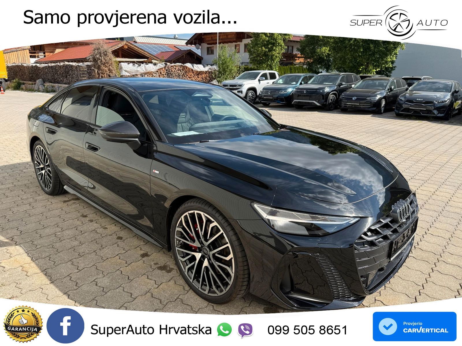 Audi A6 2.0 TDI (204 KS) quattro S tronic S line LED+GR SJED+ACC