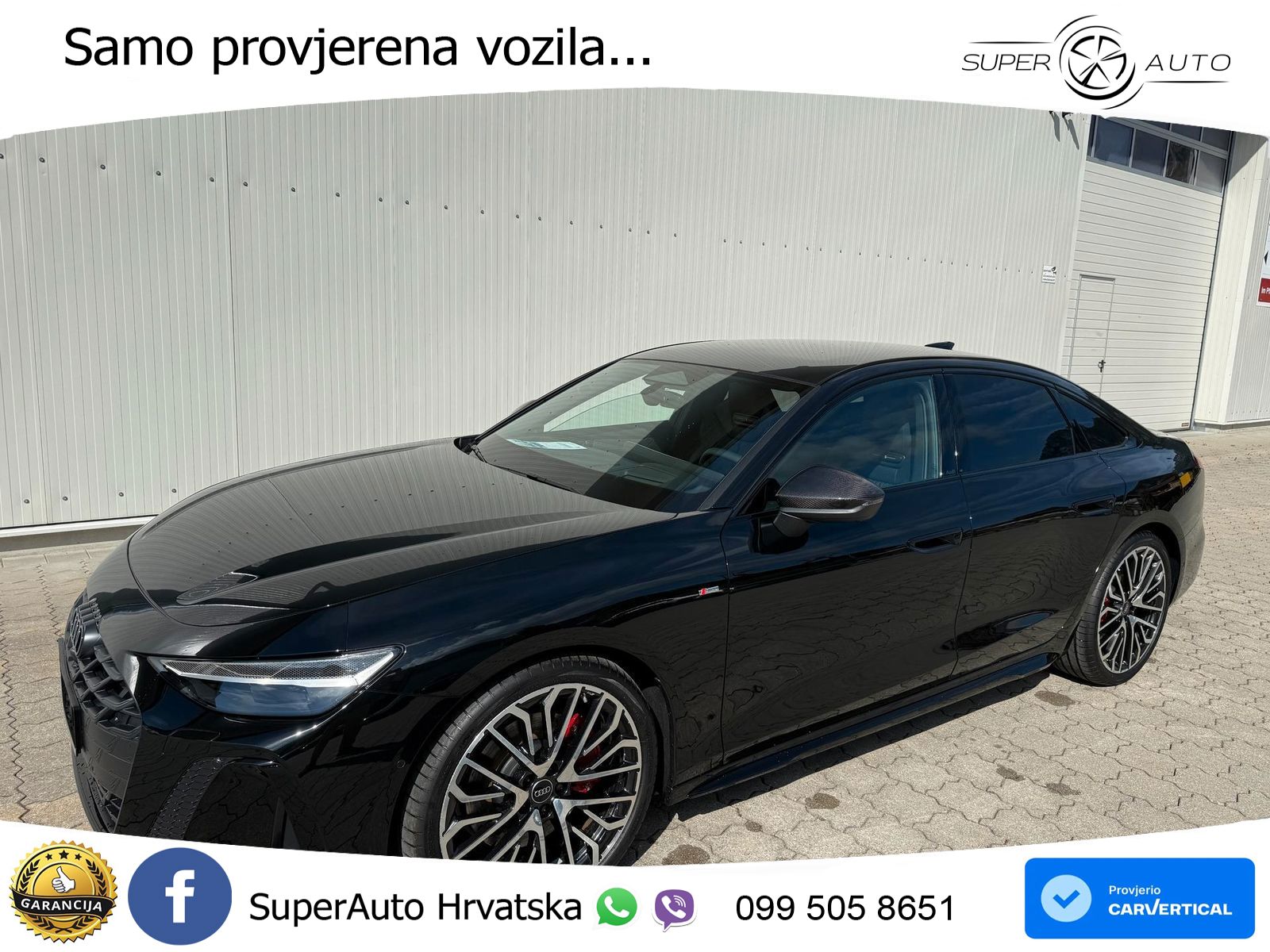 Audi A6 2.0 TDI (204 KS) quattro S tronic S line LED+GR SJED+ACC