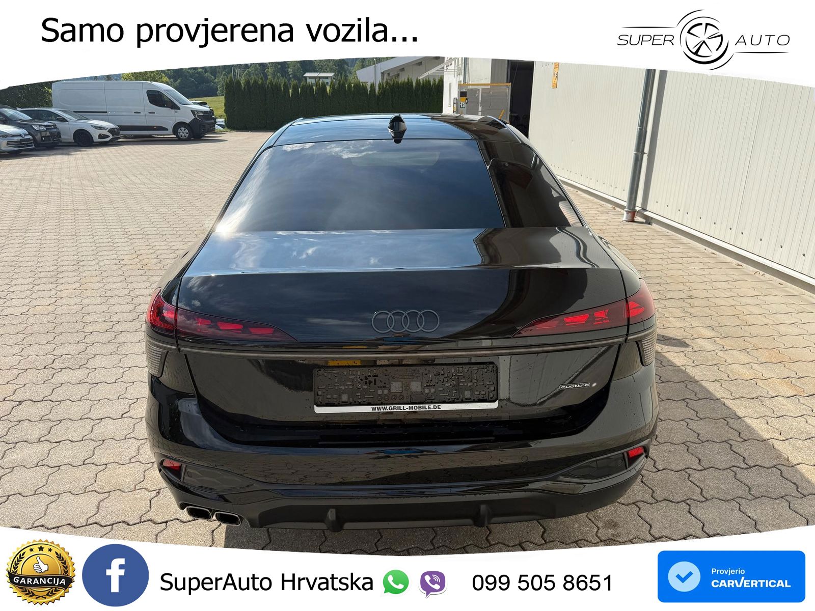 Audi A6 2.0 TDI (204 KS) quattro S tronic S line LED+GR SJED+ACC