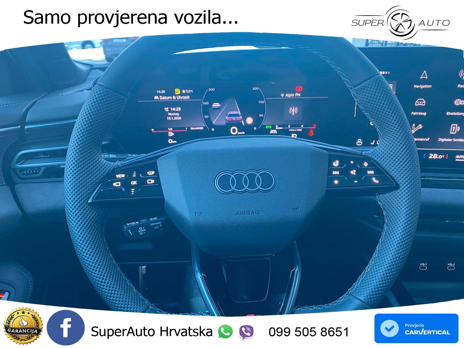 Audi A6 2.0 TDI (204 KS) quattro S tronic S line LED+GR SJED+ACC