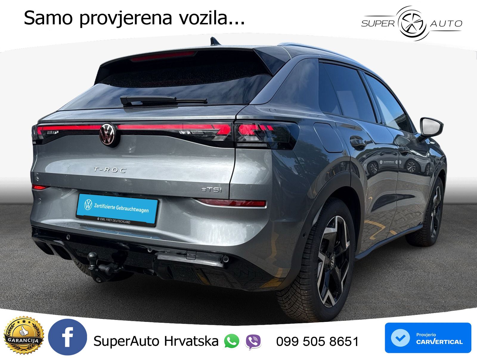 Volkswagen T-Roc II 1.5 eTSI (150 KS)  DSG LED+GR SJED+ACC