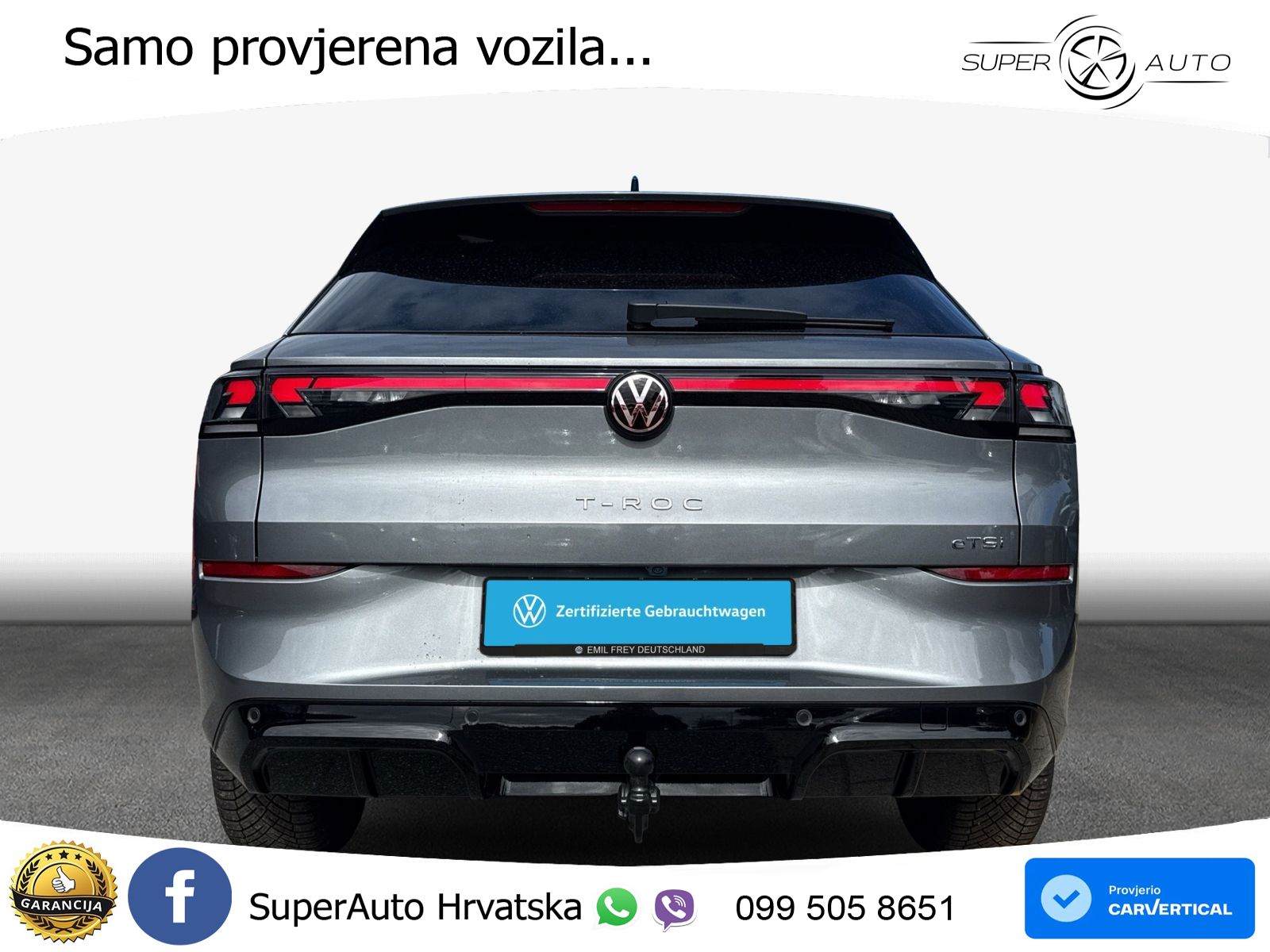 Volkswagen T-Roc II 1.5 eTSI (150 KS)  DSG LED+GR SJED+ACC