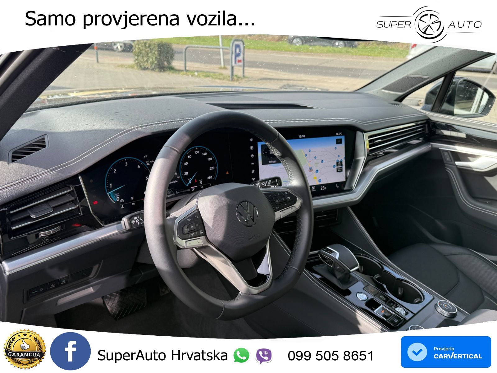 Volkswagen Touareg 3.0 V6 TDI (286 KS) 4MOTION Tiptronic ZRAČNI+ACC+GR SJED+KAM+PANO