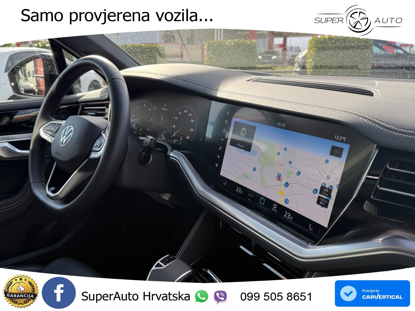Volkswagen Touareg 3.0 V6 TDI (286 KS) 4MOTION Tiptronic ZRAČNI+ACC+GR SJED+KAM+PANO