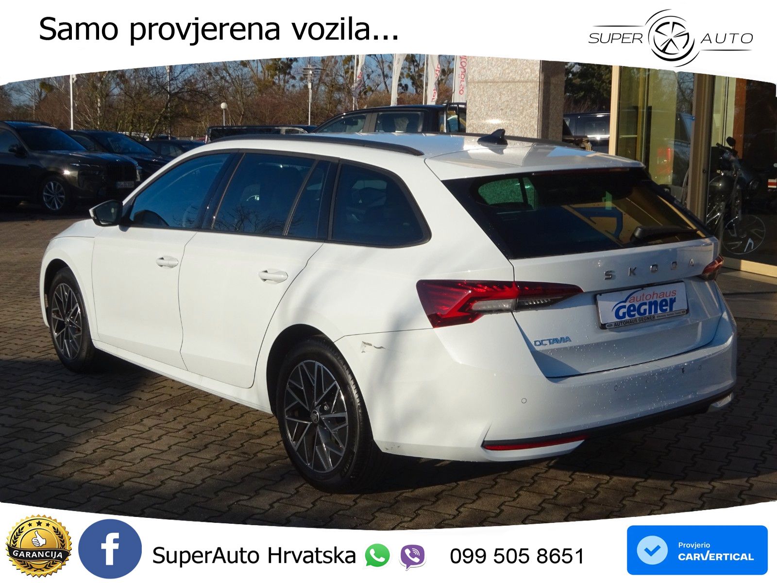 Škoda Octavia Combi 1.5 TSI (150 KS) DSG Selection LED+GR SJED+ACC
