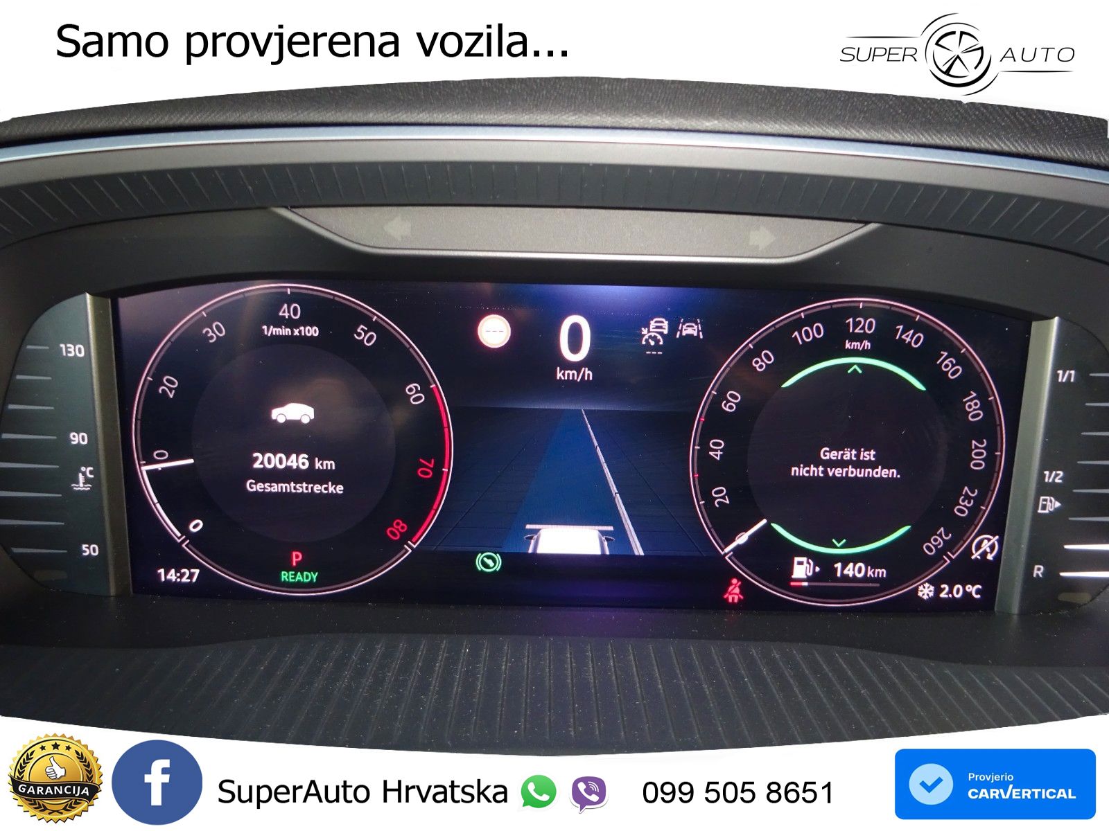Škoda Octavia Combi 1.5 TSI (150 KS) DSG Selection LED+GR SJED+ACC