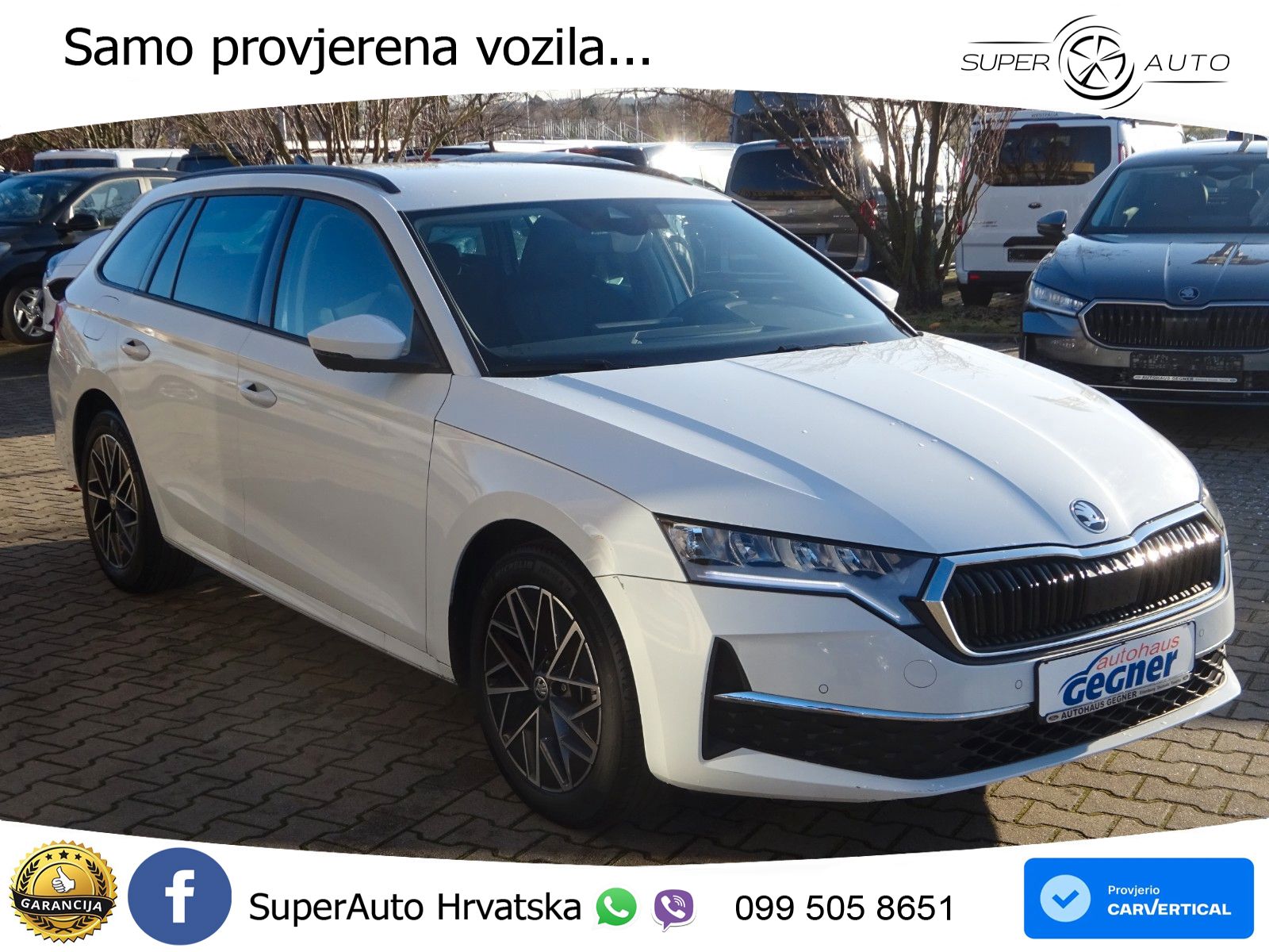 Škoda Octavia Combi 1.5 TSI (150 KS) DSG Selection LED+GR SJED+ACC