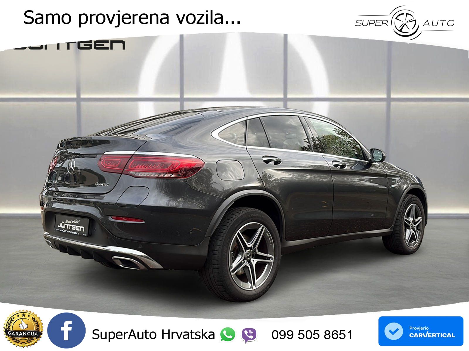Mercedes GLC Coupe 300e (320 KS) 4MATIC 9G-TRONIC AMG LED+GR SJED+ACC