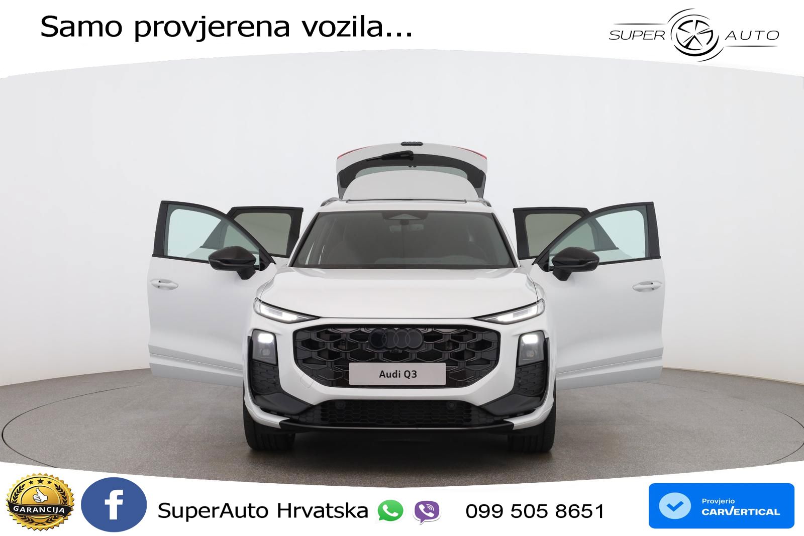 Audi Q3 2.0 TFSI (204 KS) quattro S tronic MATRIX+GR SJED+KAM