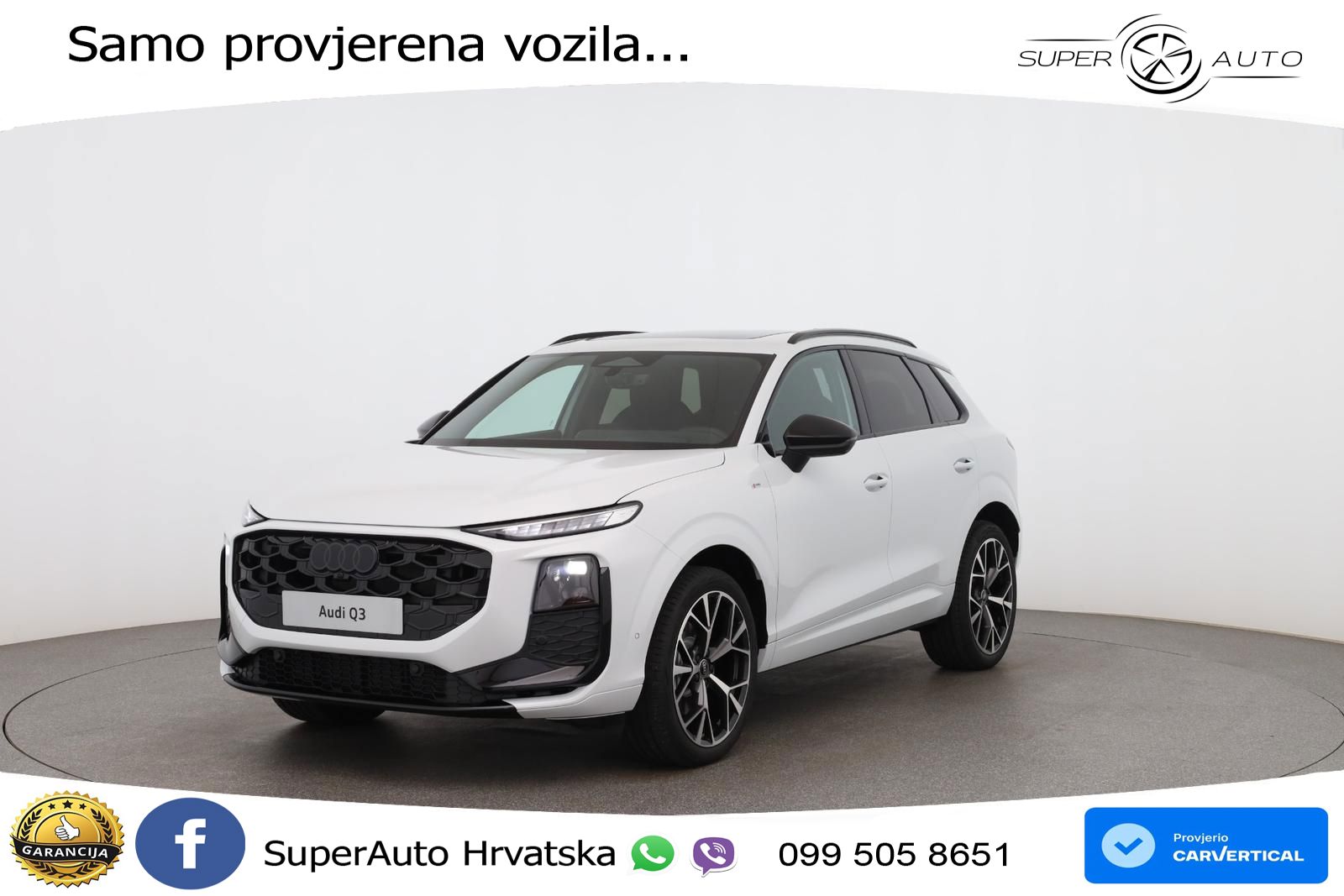 Audi Q3 2.0 TFSI (204 KS) quattro S tronic MATRIX+GR SJED+KAM