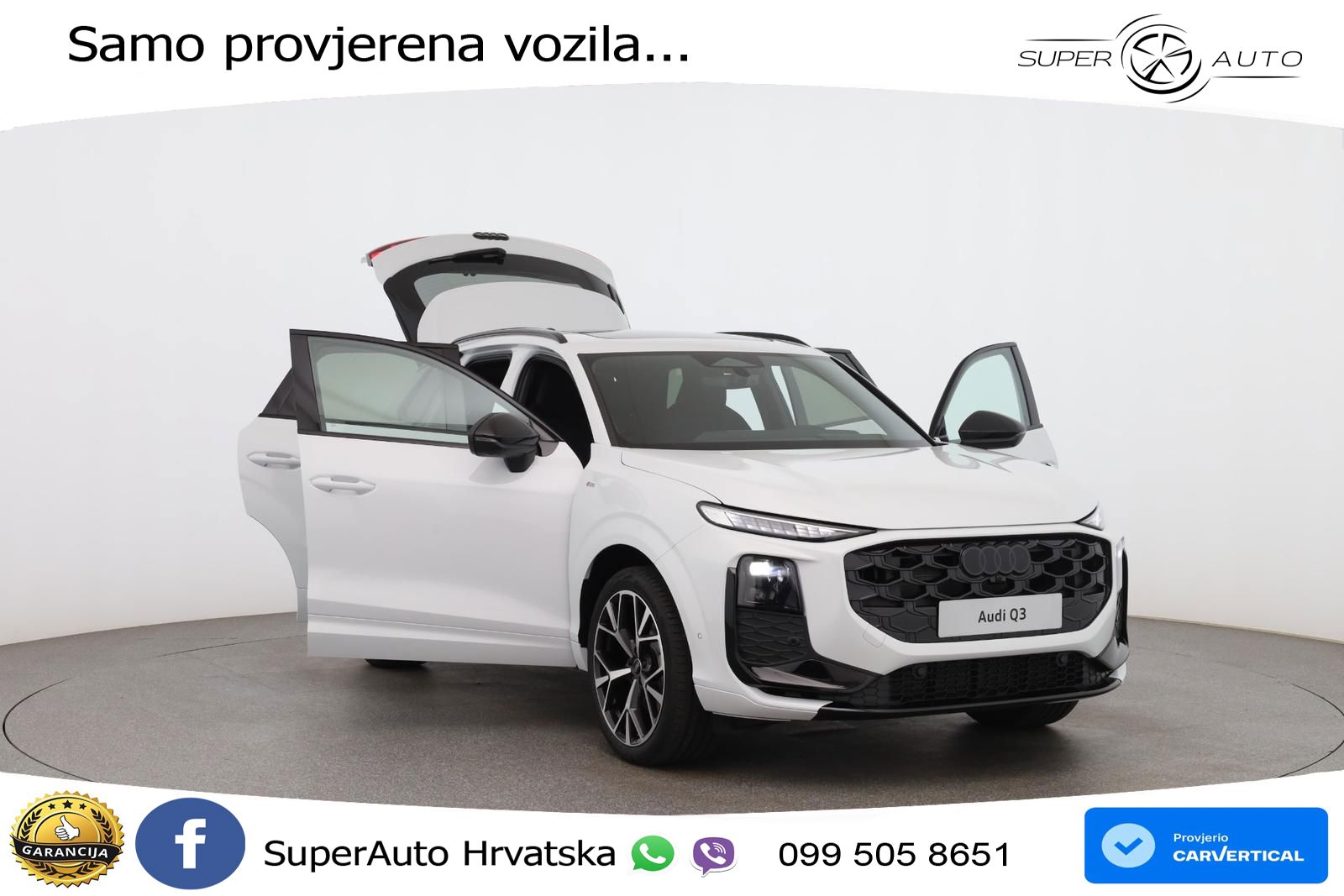 Audi Q3 2.0 TFSI (204 KS) quattro S tronic MATRIX+GR SJED+KAM