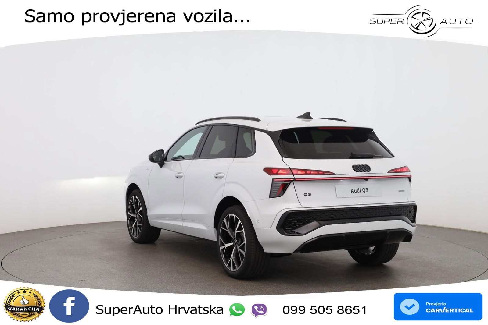 Audi Q3 2.0 TFSI (204 KS) quattro S tronic MATRIX+GR SJED+KAM