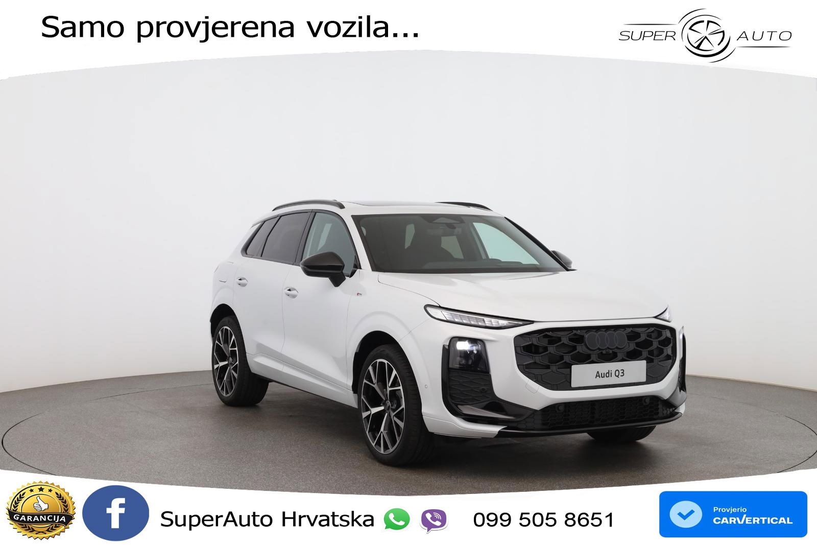 Audi Q3 2.0 TFSI (204 KS) quattro S tronic MATRIX+GR SJED+KAM