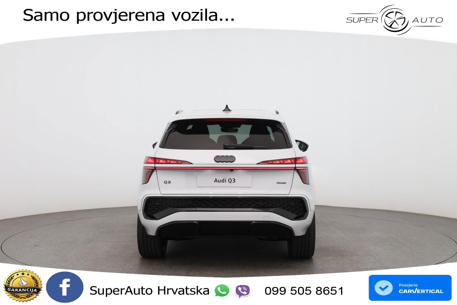 Audi Q3 2.0 TFSI (204 KS) quattro S tronic MATRIX+GR SJED+KAM