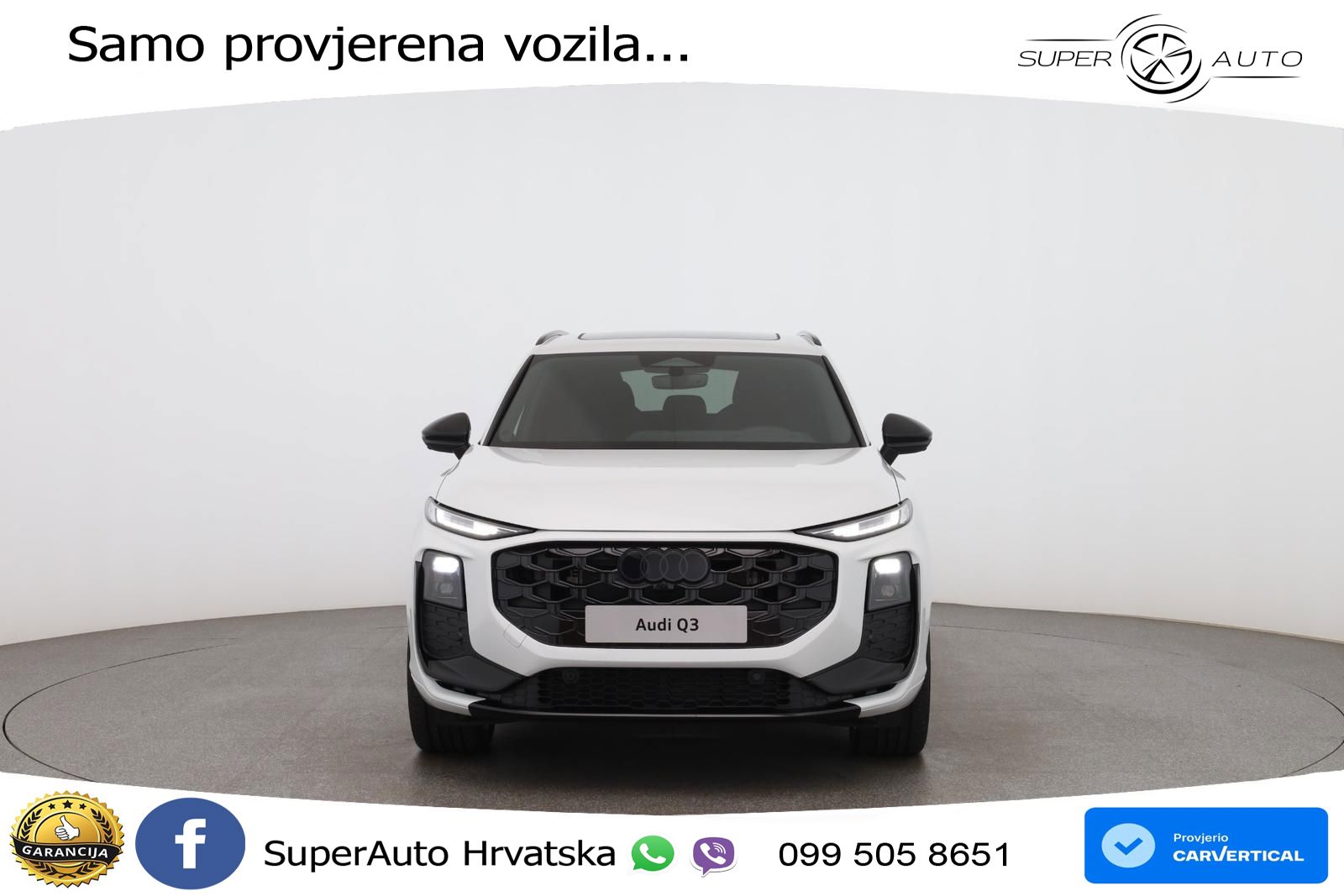 Audi Q3 2.0 TFSI (204 KS) quattro S tronic MATRIX+GR SJED+KAM