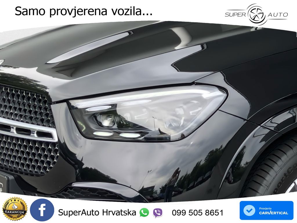 Mercedes GLE 450d (367 KS) EQ Boost 4MATIC 9G-TRONIC AMG ACC+HEAD+GR SJED+360+PANO