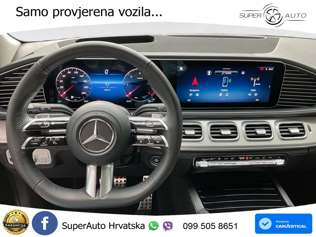 Mercedes GLE 450d (367 KS) EQ Boost 4MATIC 9G-TRONIC AMG ACC+HEAD+GR SJED+360+PANO