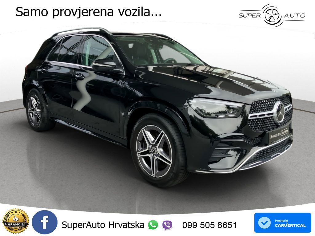 Mercedes GLE 450d (367 KS) EQ Boost 4MATIC 9G-TRONIC AMG ACC+HEAD+GR SJED+360+PANO