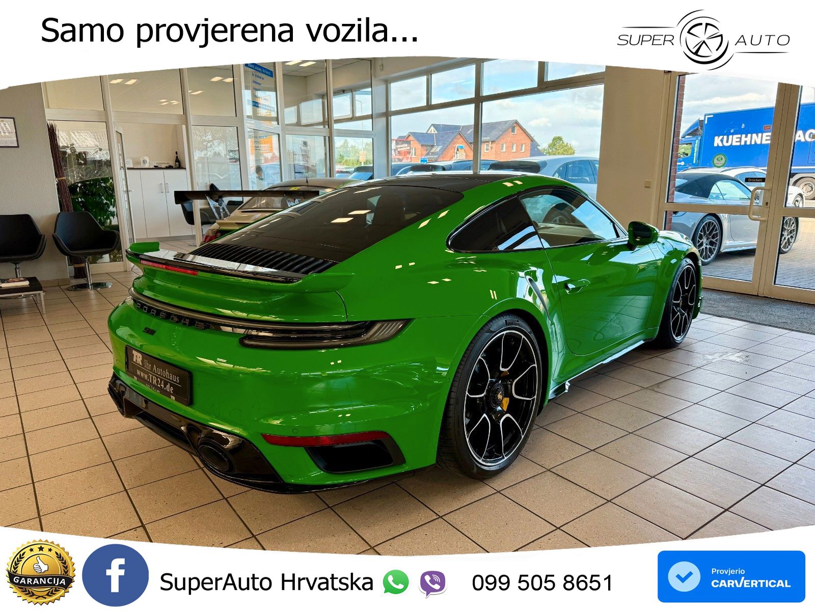 Porsche 911 Turbo S 3.8 (650 KS) PDK ZRAČNI+ACC+GR SJED+KAM+PANO