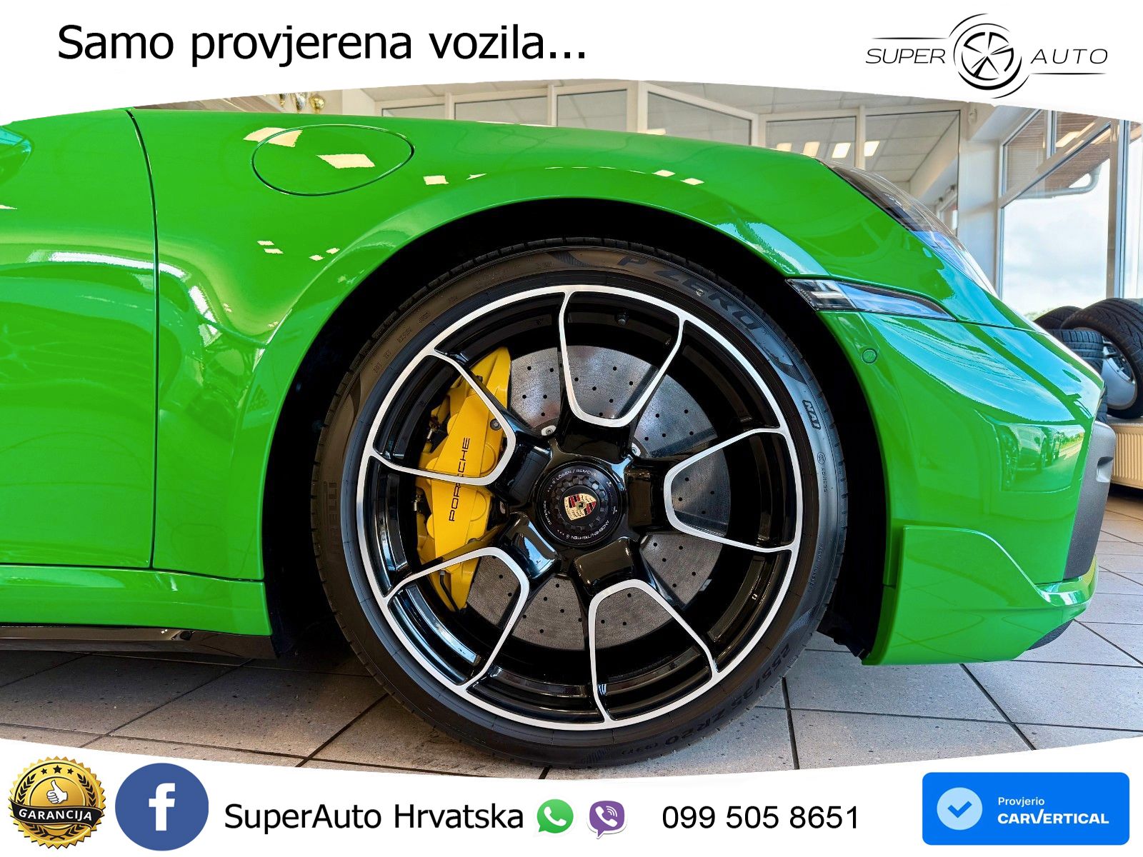 Porsche 911 Turbo S 3.8 (650 KS) PDK ZRAČNI+ACC+GR SJED+KAM+PANO