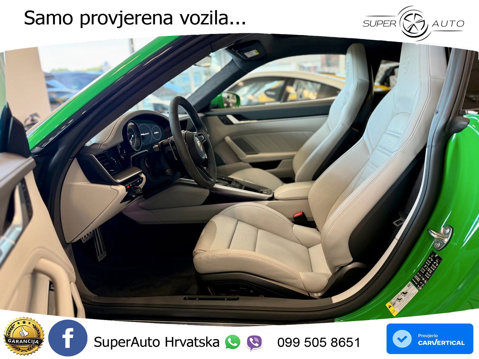 Porsche 911 Turbo S 3.8 (650 KS) PDK ZRAČNI+ACC+GR SJED+KAM+PANO