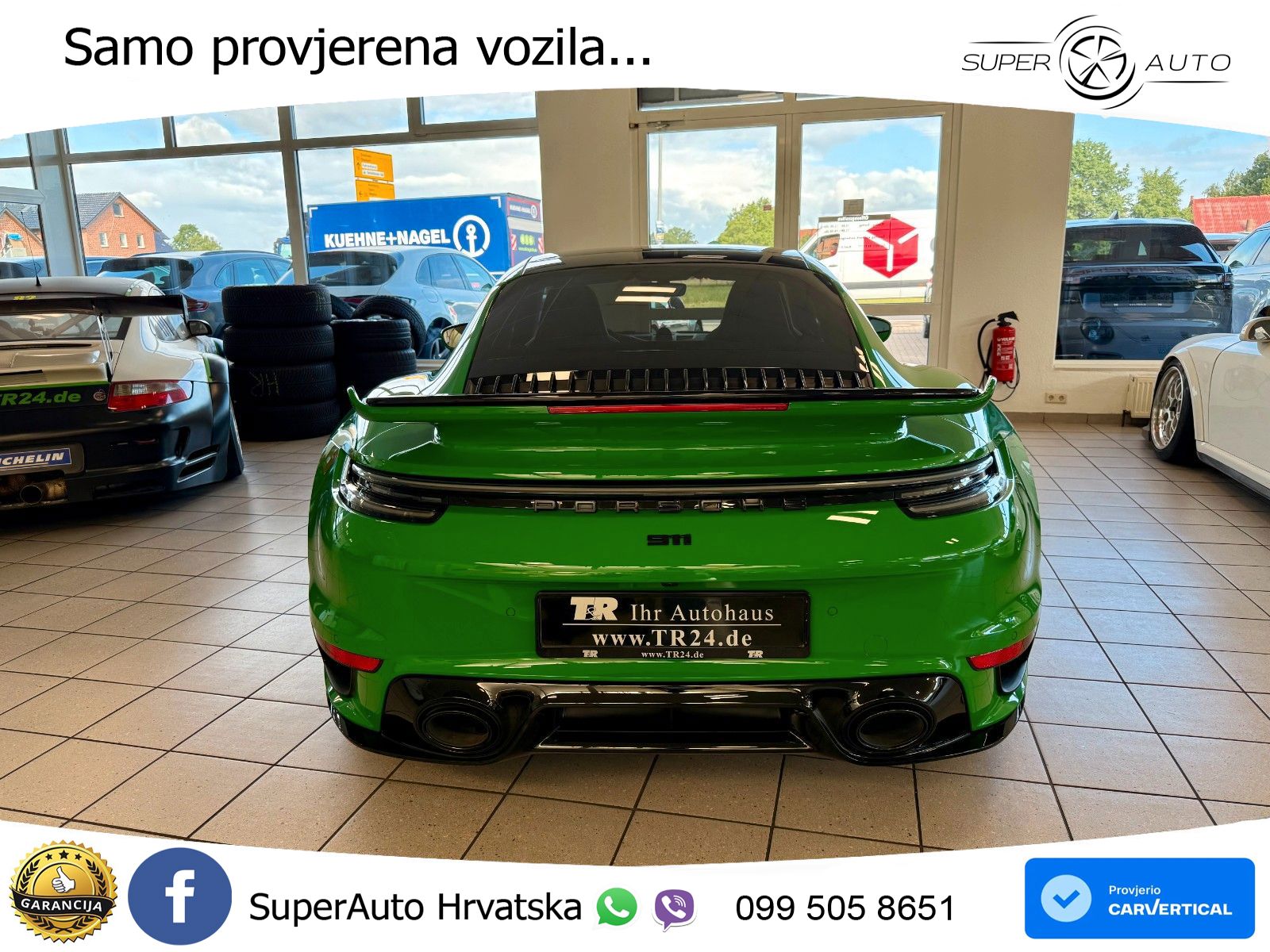 Porsche 911 Turbo S 3.8 (650 KS) PDK ZRAČNI+ACC+GR SJED+KAM+PANO