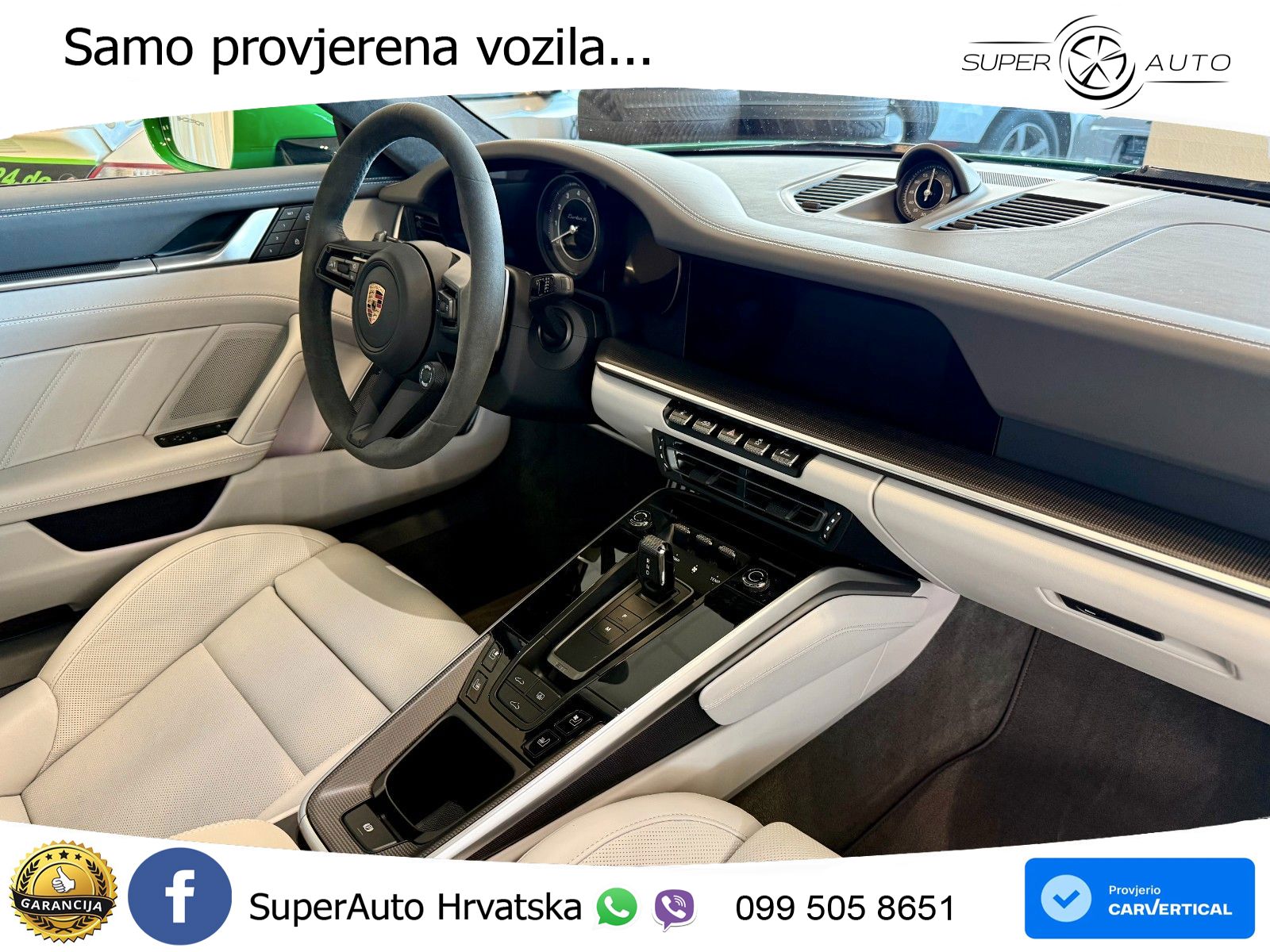 Porsche 911 Turbo S 3.8 (650 KS) PDK ZRAČNI+ACC+GR SJED+KAM+PANO