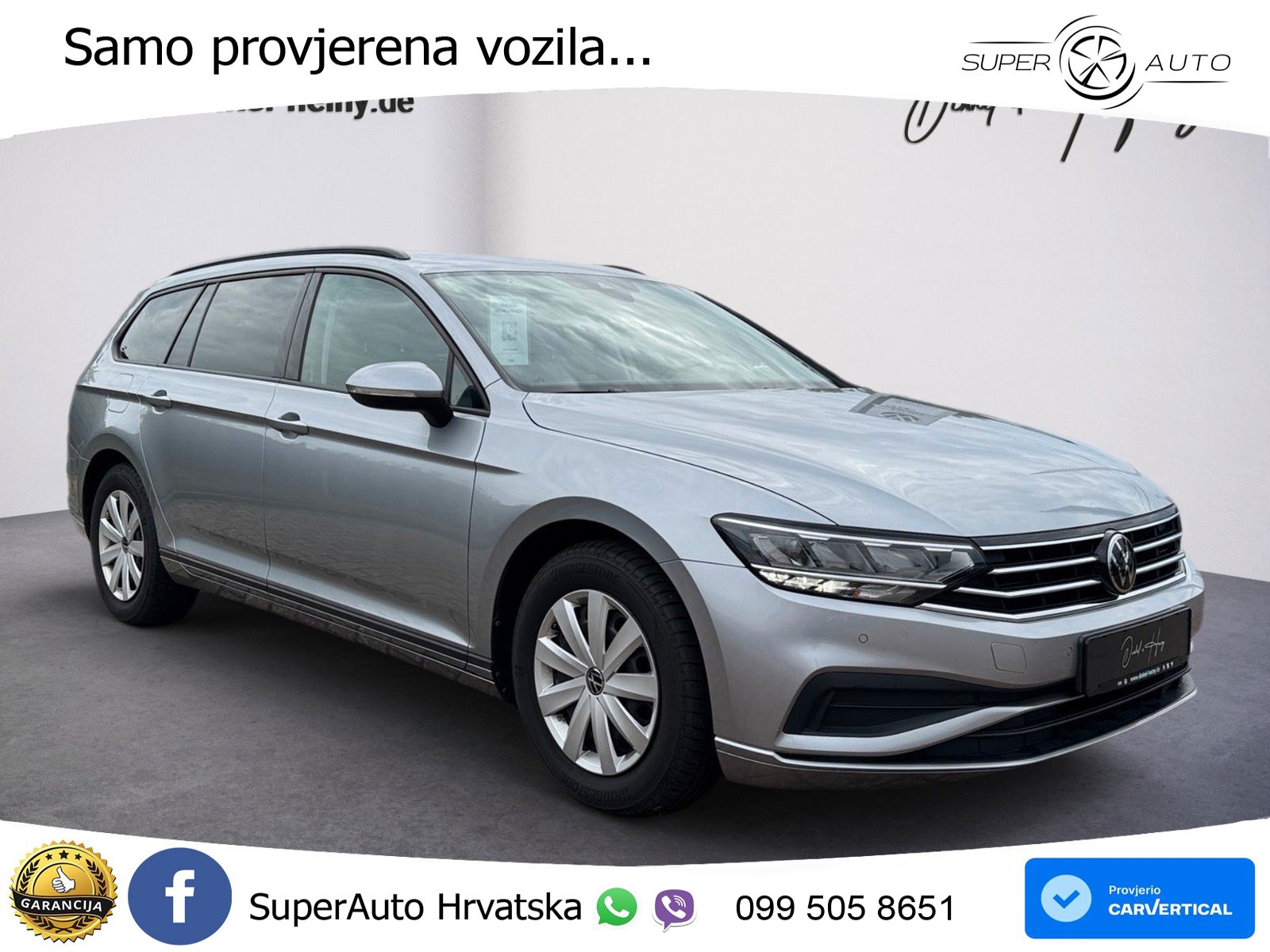 Volkswagen Passat Variant 1.5 TSI (150 KS) DSG ACT LED+GR SJED+ACC