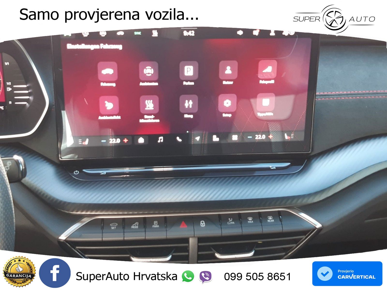 Škoda Octavia Combi RS 2.0 TSI (265 KS) DSG LED+GR SJED+ACC