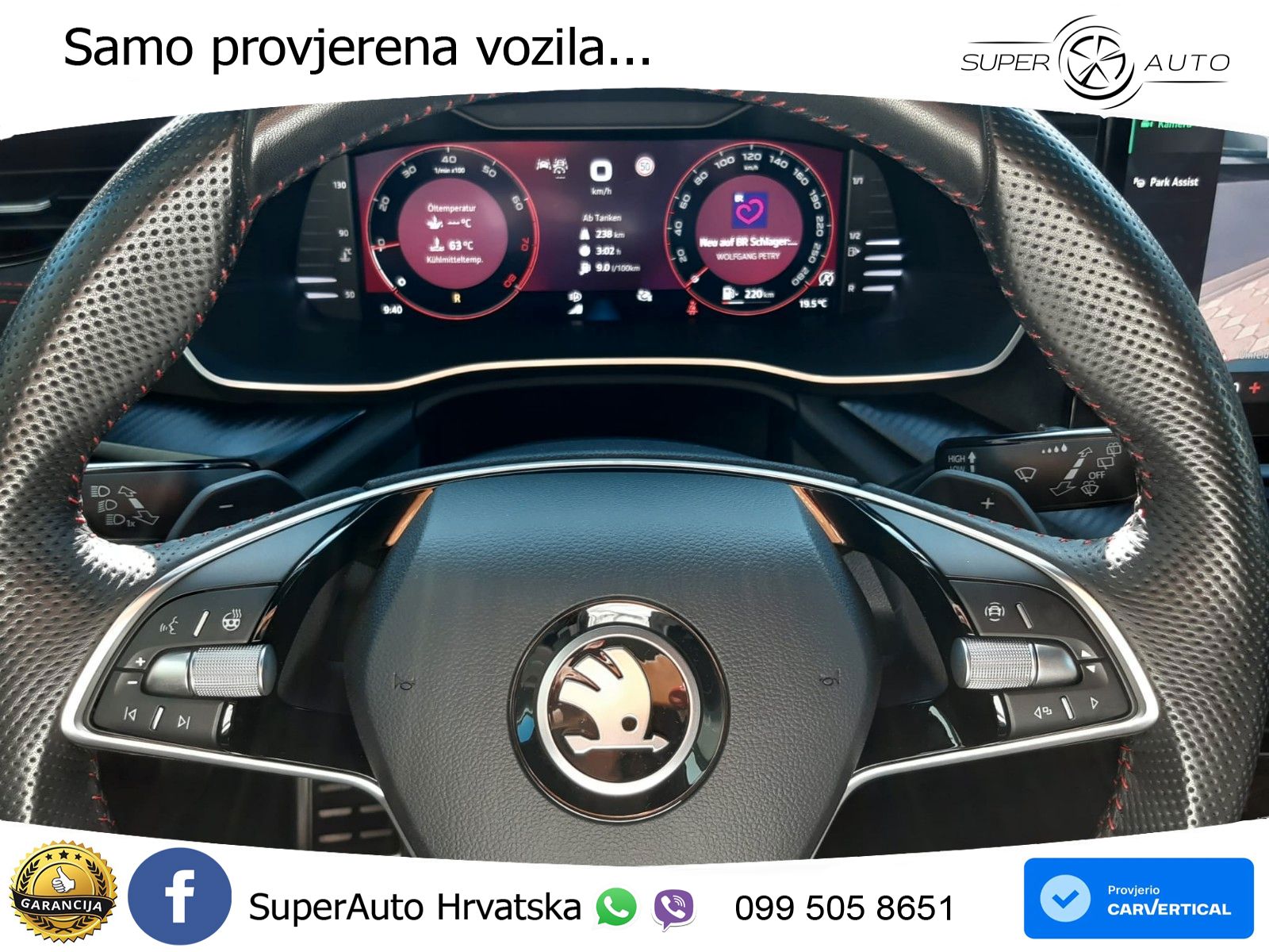 Škoda Octavia Combi RS 2.0 TSI (265 KS) DSG LED+GR SJED+ACC