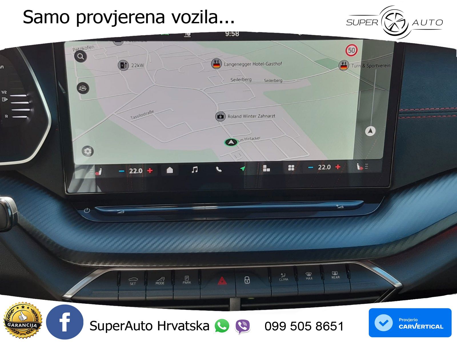 Škoda Octavia Combi RS 2.0 TSI (265 KS) DSG LED+GR SJED+ACC