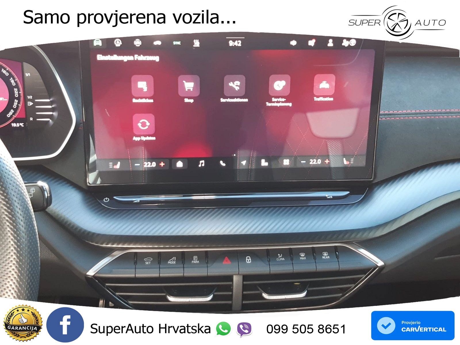 Škoda Octavia Combi RS 2.0 TSI (265 KS) DSG LED+GR SJED+ACC