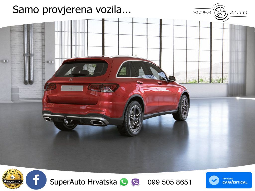 Mercedes GLC 220d (194 KS) 4MATIC G-TRONIC AMG LED+GR SJED+ACC