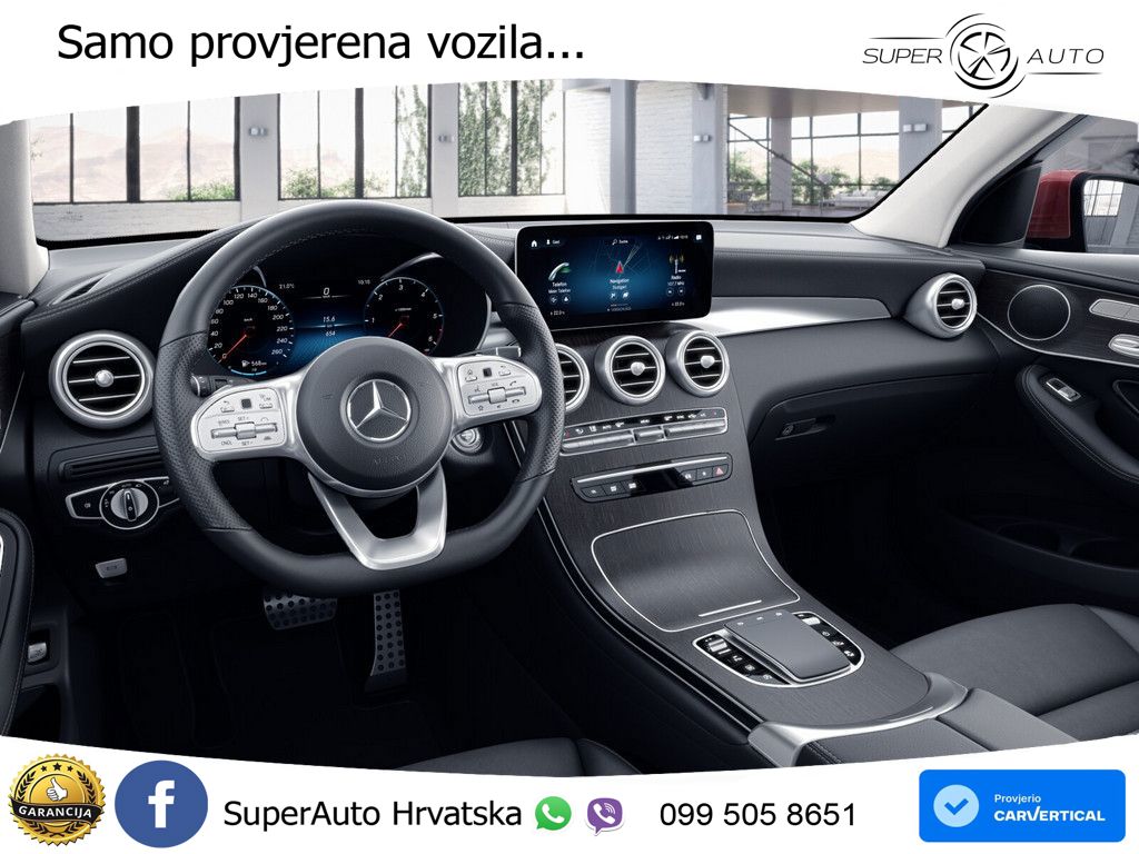 Mercedes GLC 220d (194 KS) 4MATIC G-TRONIC AMG LED+GR SJED+ACC