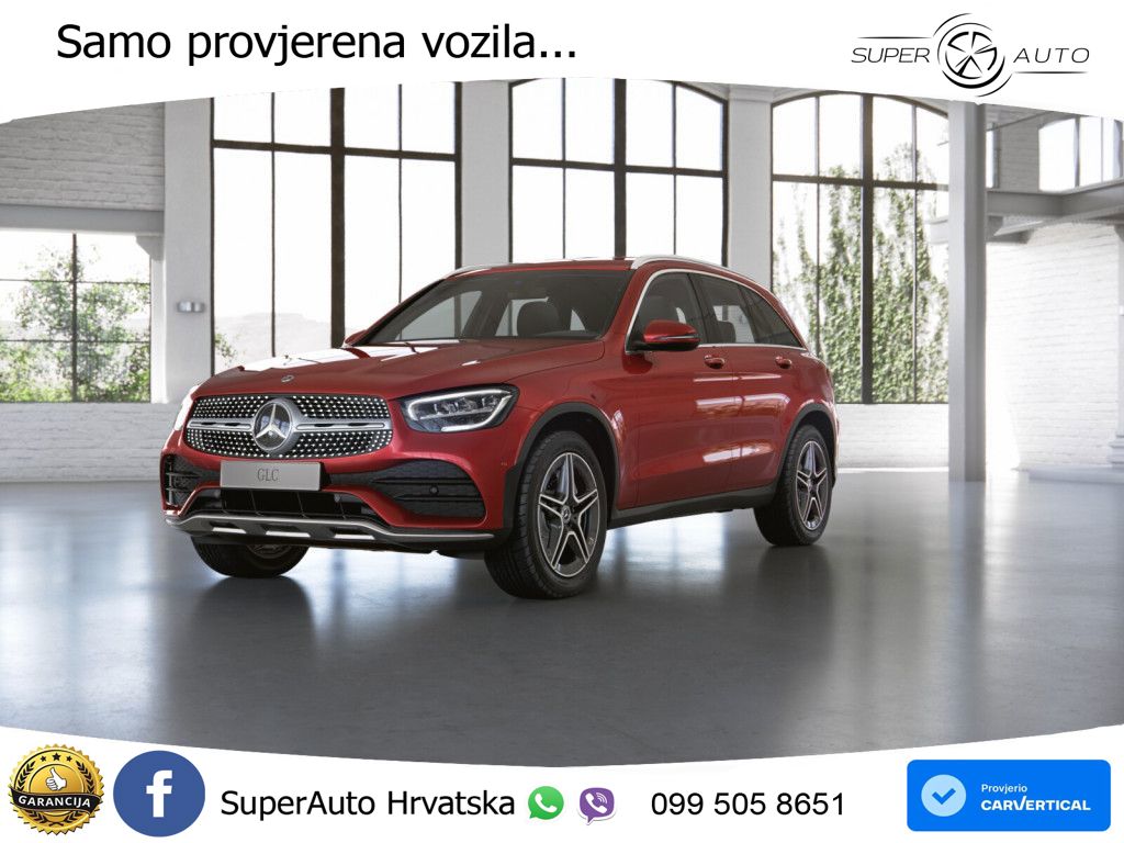Mercedes GLC 220d (194 KS) 4MATIC G-TRONIC AMG LED+GR SJED+ACC