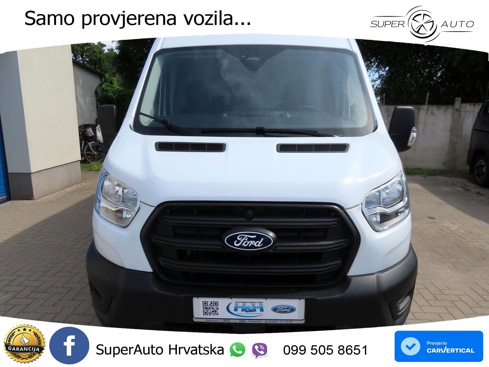 Ford Transit 2.0 350 L3H2 Trend AHK+ACC+360°Kam+Navi 131 KS