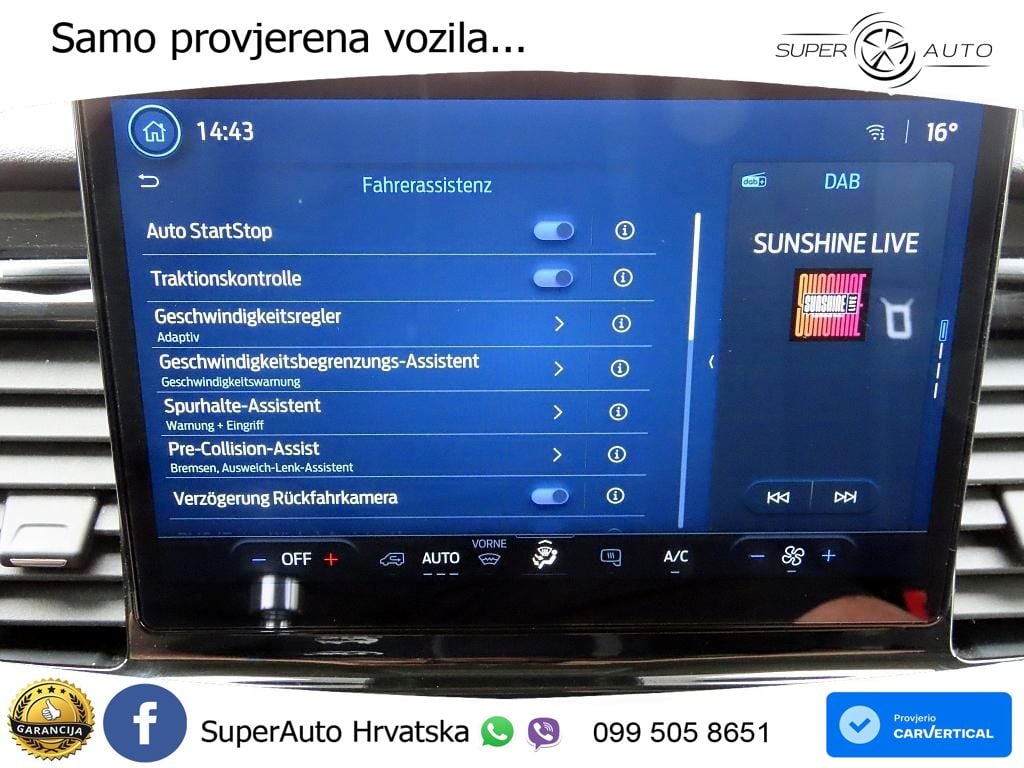 Ford Transit 2.0 350 L3H2 Trend AHK+ACC+360°Kam+Navi 131 KS