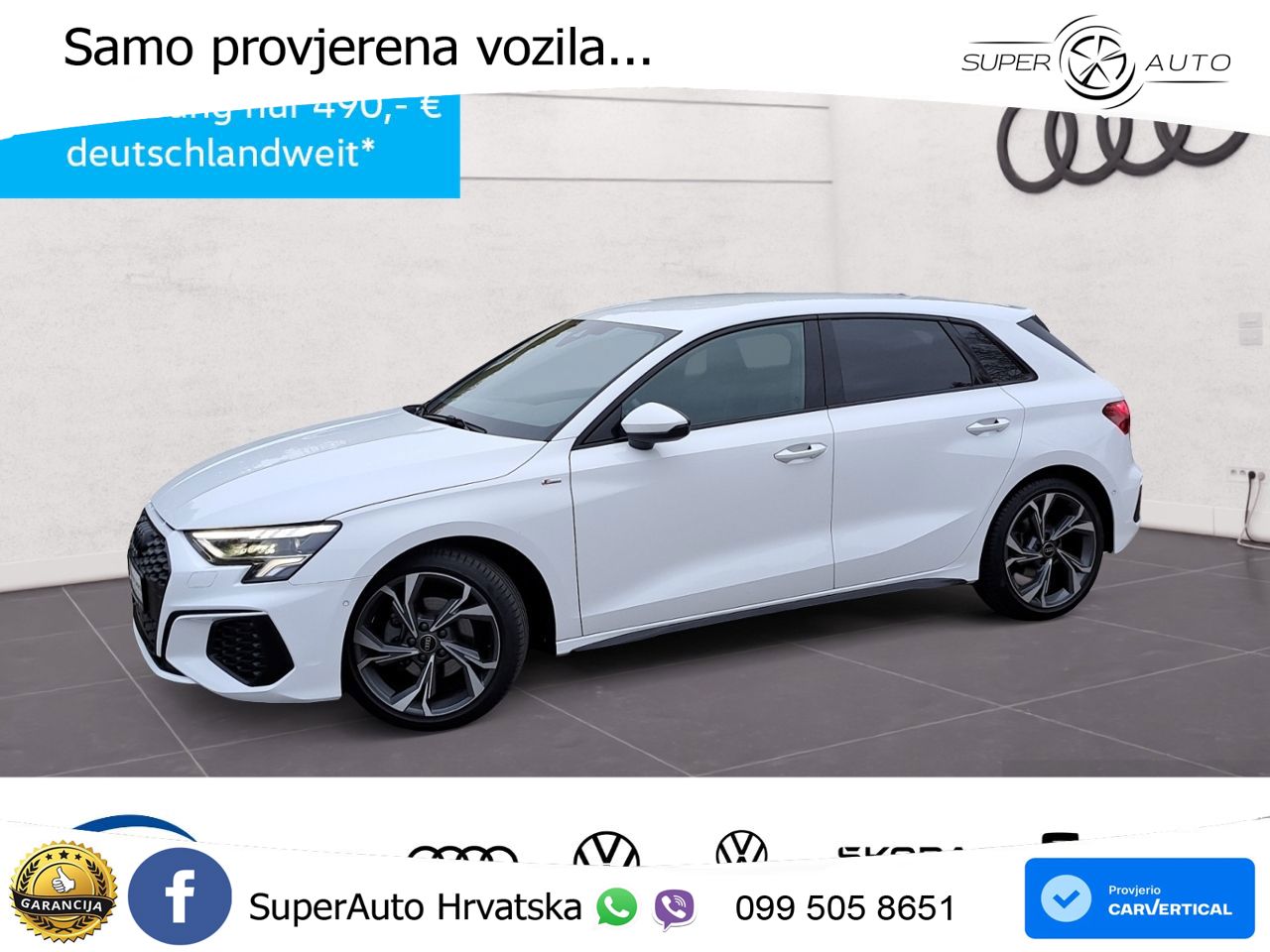 Audi A3 35 TFSI (150 KS) S tronic S line