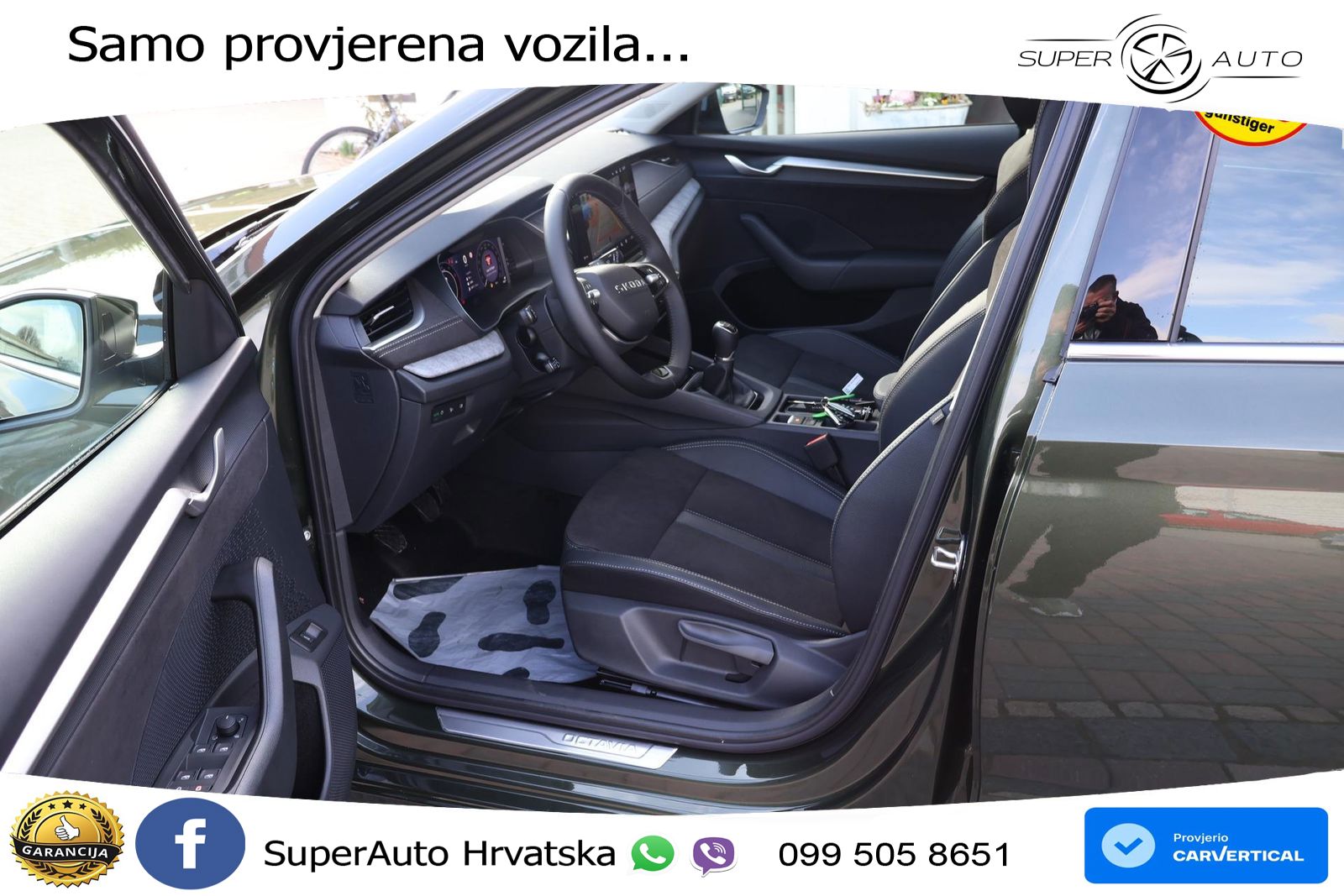Škoda Octavia Combi 1.5 TSI (150 KS) LED+GR SJED+ACC