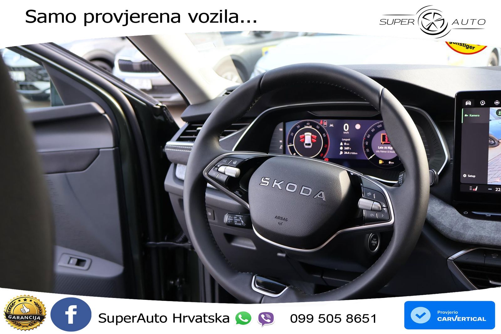 Škoda Octavia Combi 1.5 TSI (150 KS) LED+GR SJED+ACC