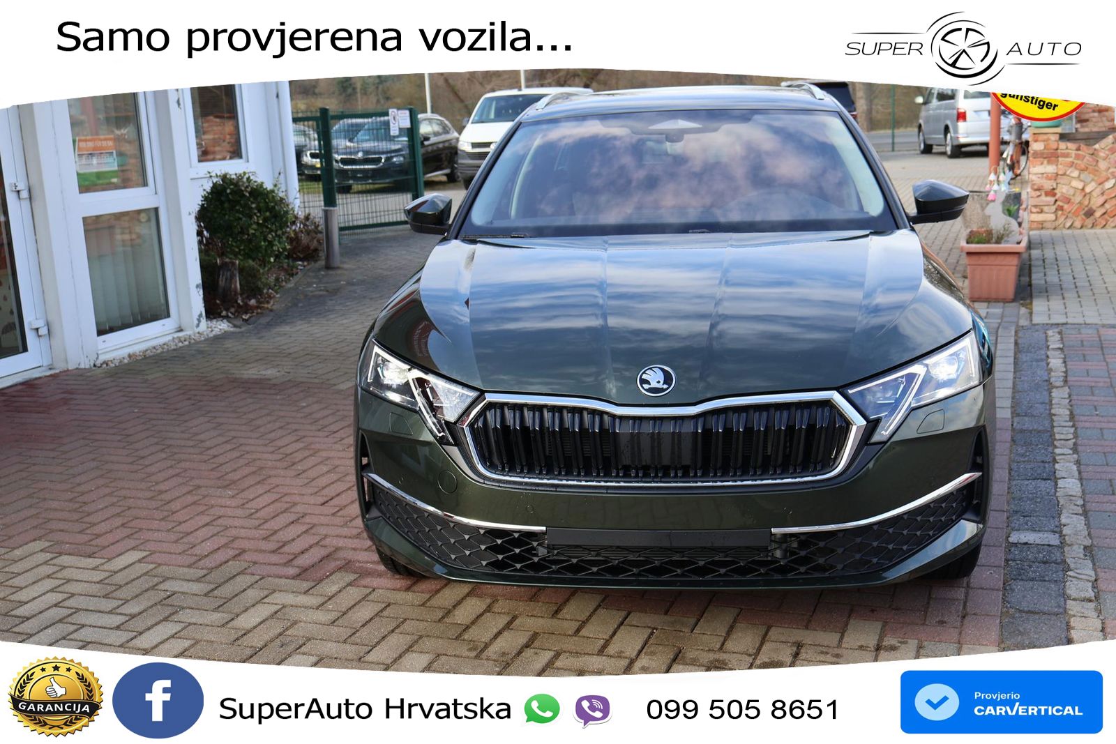 Škoda Octavia Combi 1.5 TSI (150 KS) LED+GR SJED+ACC
