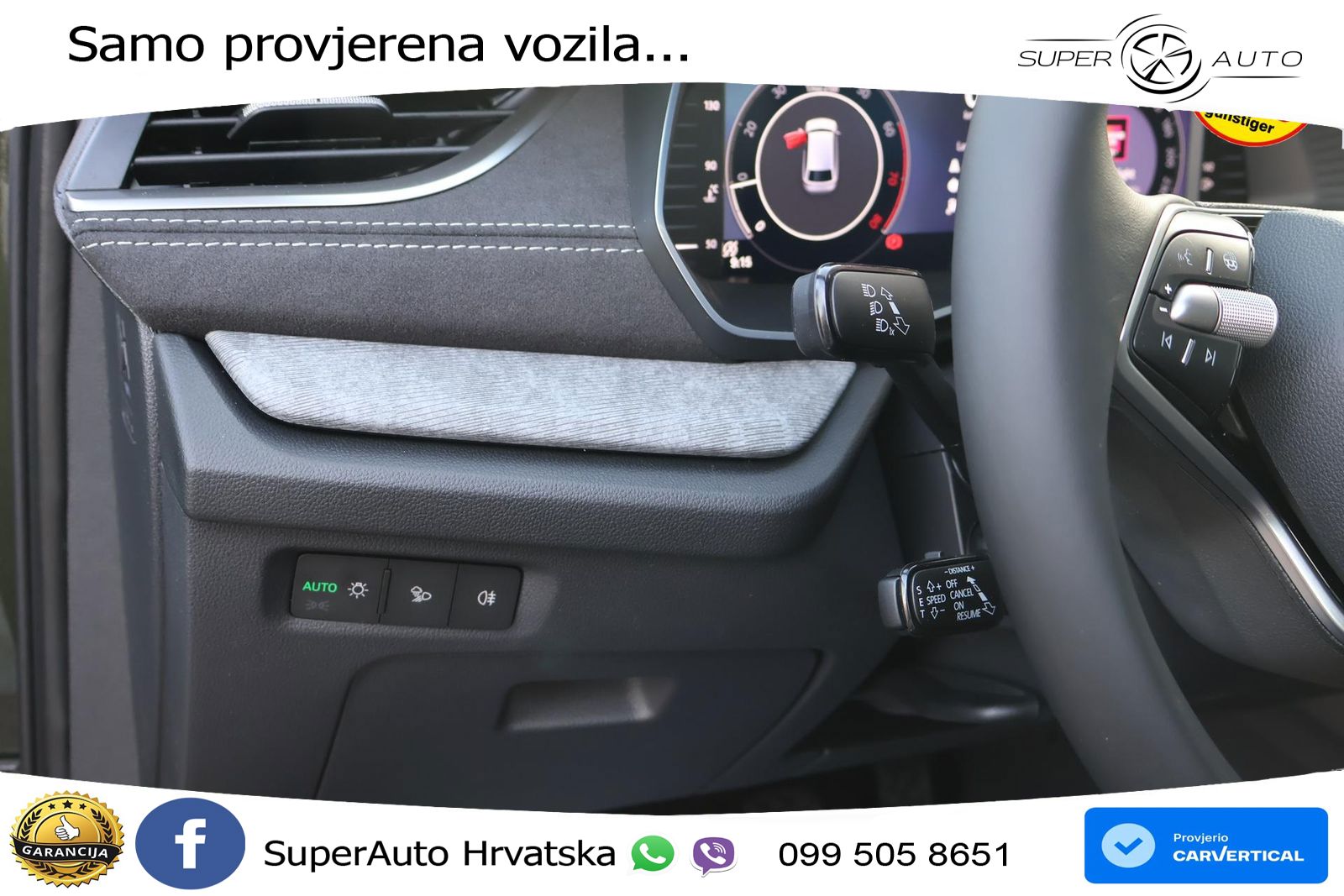 Škoda Octavia Combi 1.5 TSI (150 KS) LED+GR SJED+ACC