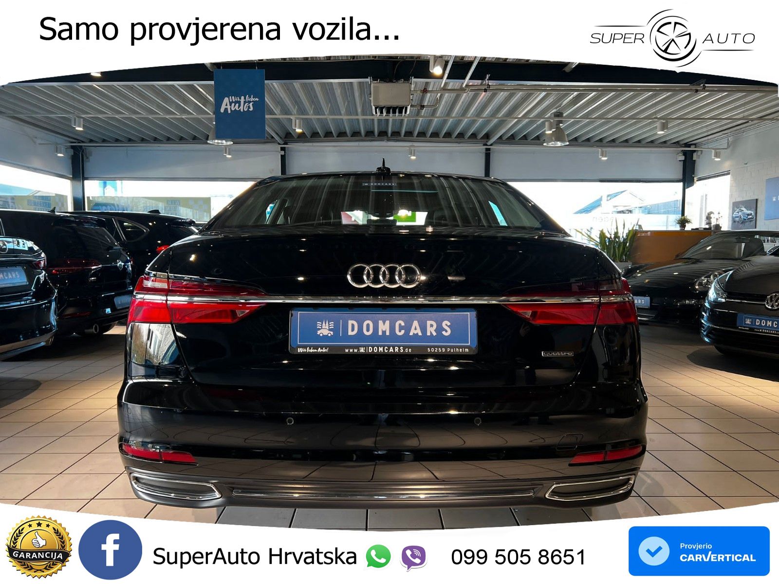 Audi A6 50 TDI V6 (286 KS) quattro tiptronic LED+GR SJED+ACC