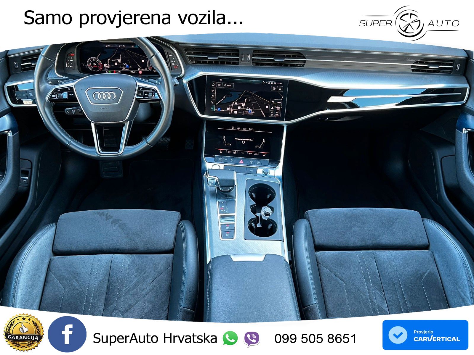 Audi A6 50 TDI V6 (286 KS) quattro tiptronic LED+GR SJED+ACC