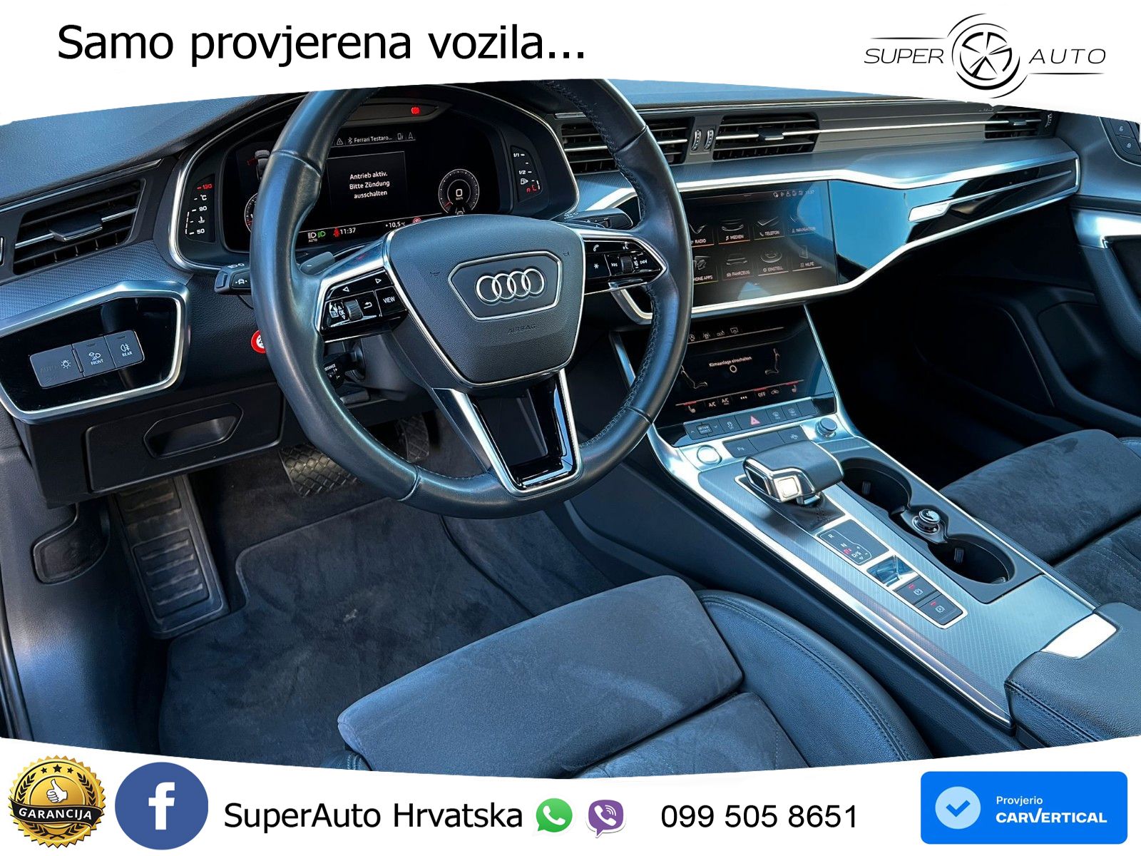 Audi A6 50 TDI V6 (286 KS) quattro tiptronic LED+GR SJED+ACC