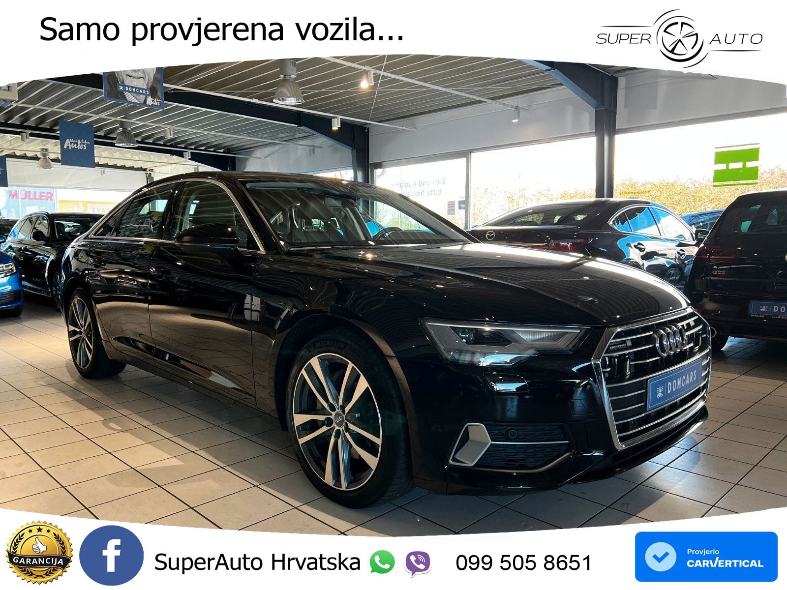 Audi A6 50 TDI V6 (286 KS) quattro tiptronic LED+GR SJED+ACC