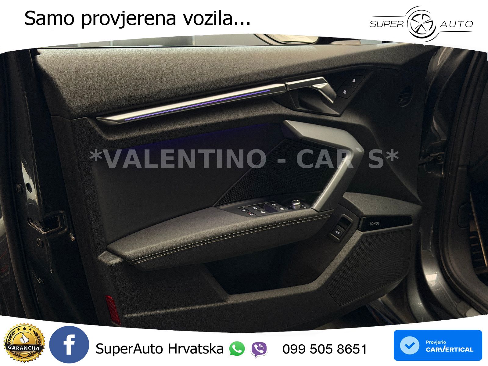 Audi S3 Limuzina 2.0 TFSI (333 KS) quattro S tronic MATRIX+GR SJED+KAM