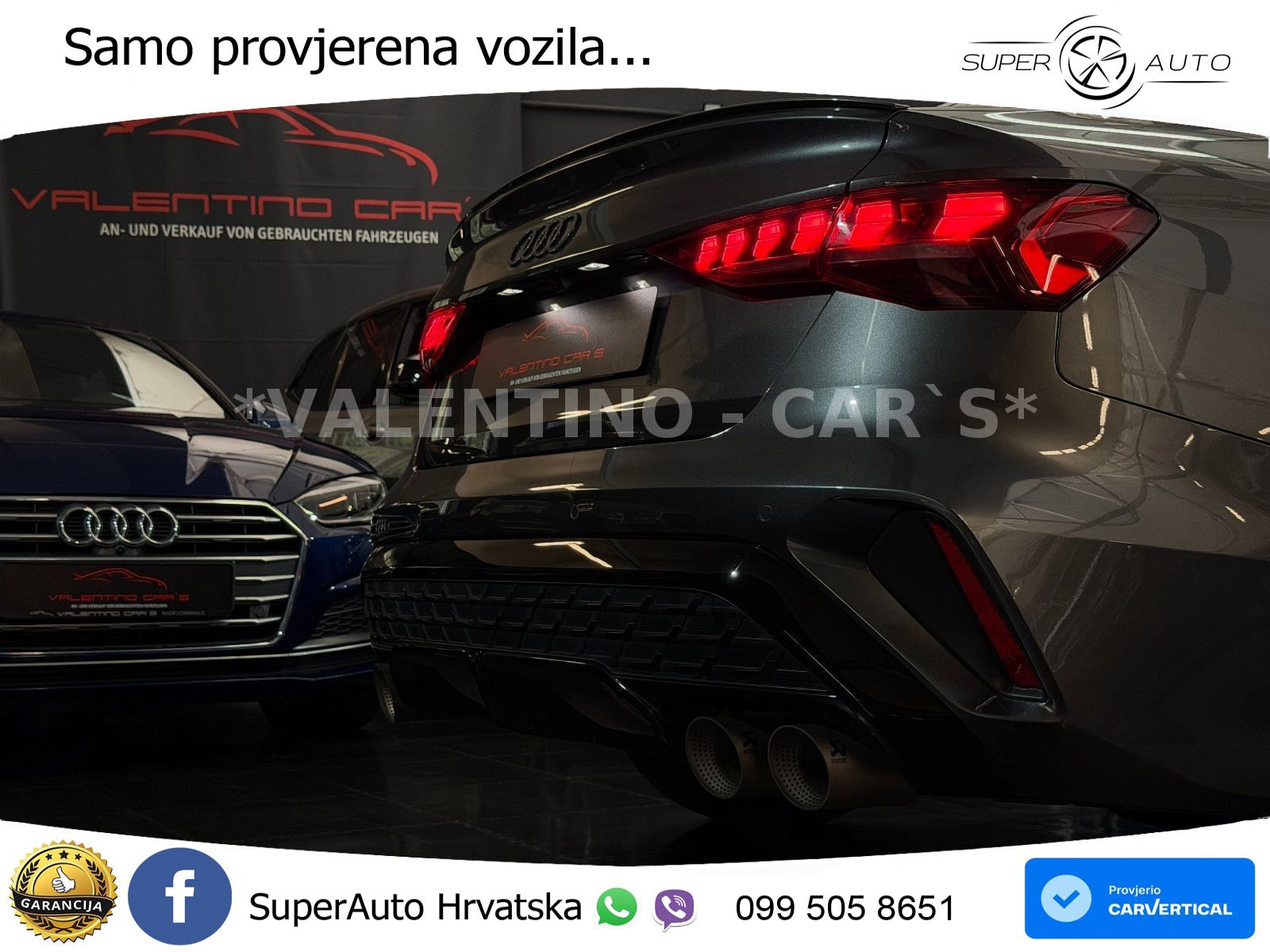 Audi S3 Limuzina 2.0 TFSI (333 KS) quattro S tronic MATRIX+GR SJED+KAM