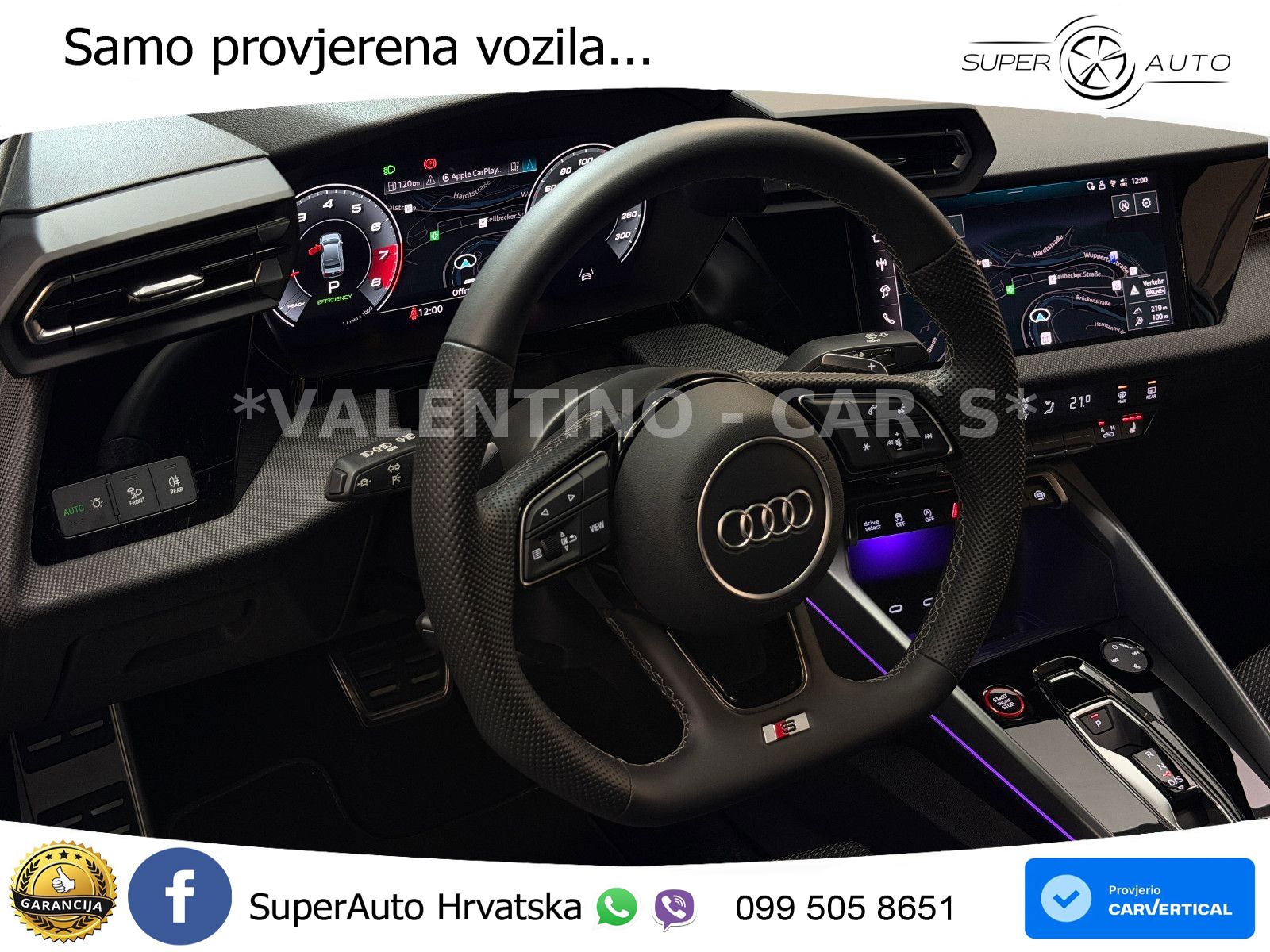 Audi S3 Limuzina 2.0 TFSI (333 KS) quattro S tronic MATRIX+GR SJED+KAM